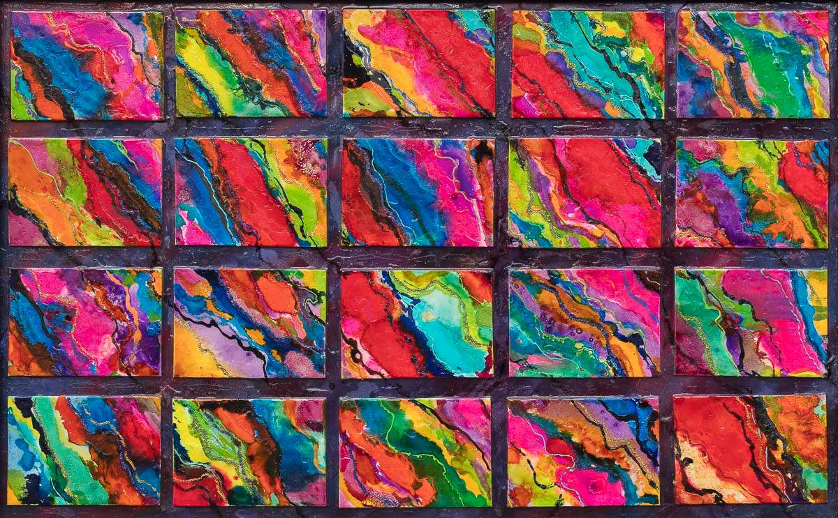 Colour Collage - Original - SOLD
