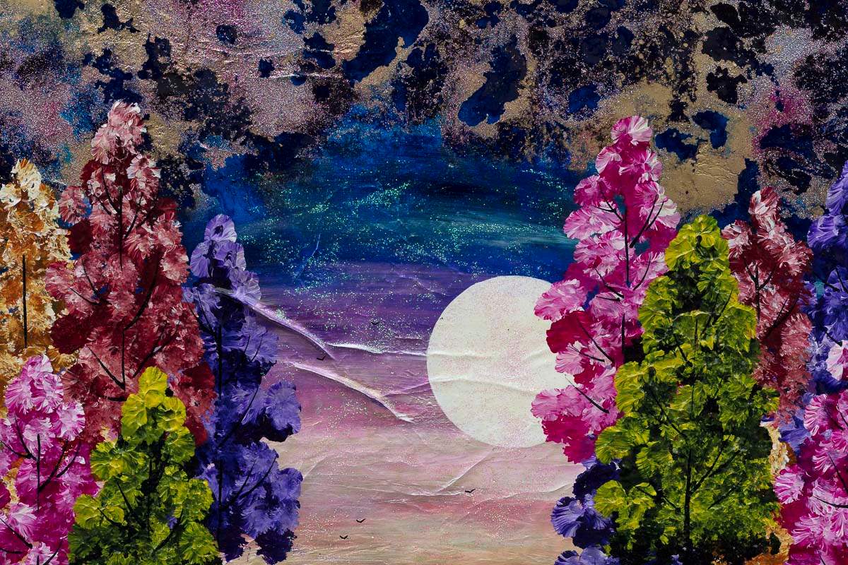 Colours Are The Smiles Of Nature - Original - SOLD