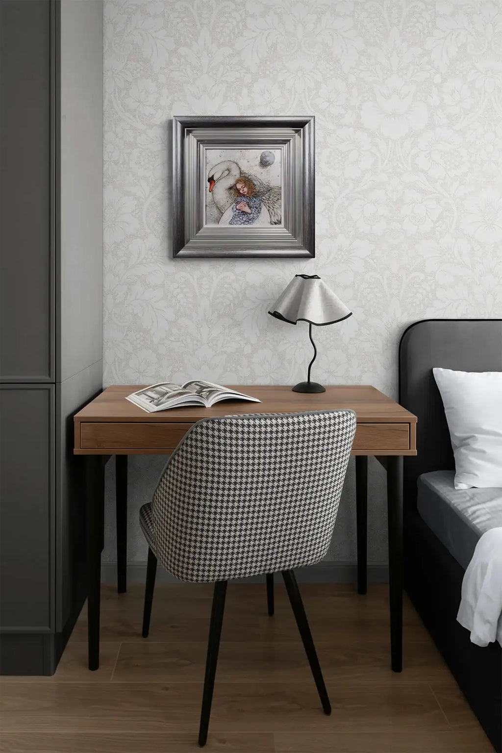 Cygnus - Original - SOLD by artist Kerry Darlington - Wyecliffe Galleries