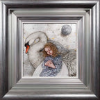 Cygnus - Original - SOLD by artist Kerry Darlington - Wyecliffe Galleries