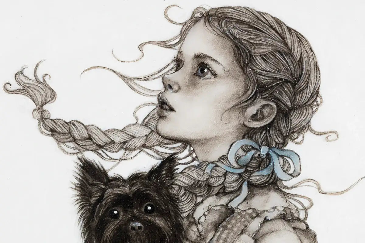 Dorothy Gale - Original - SOLD by artist Kerry Darlington - Wyecliffe Galleries