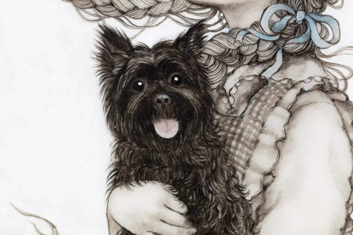 Dorothy Gale - Original - SOLD by artist Kerry Darlington - Wyecliffe Galleries
