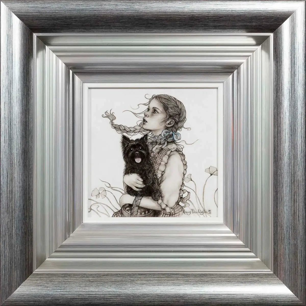 Dorothy Gale - Original - SOLD by artist Kerry Darlington - Wyecliffe Galleries