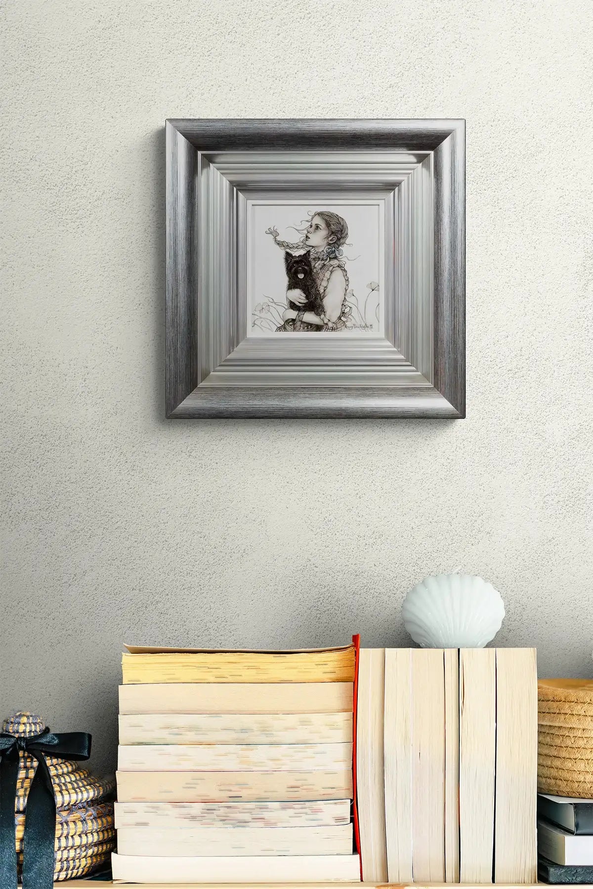 Dorothy Gale - Original - SOLD by artist Kerry Darlington - Wyecliffe Galleries