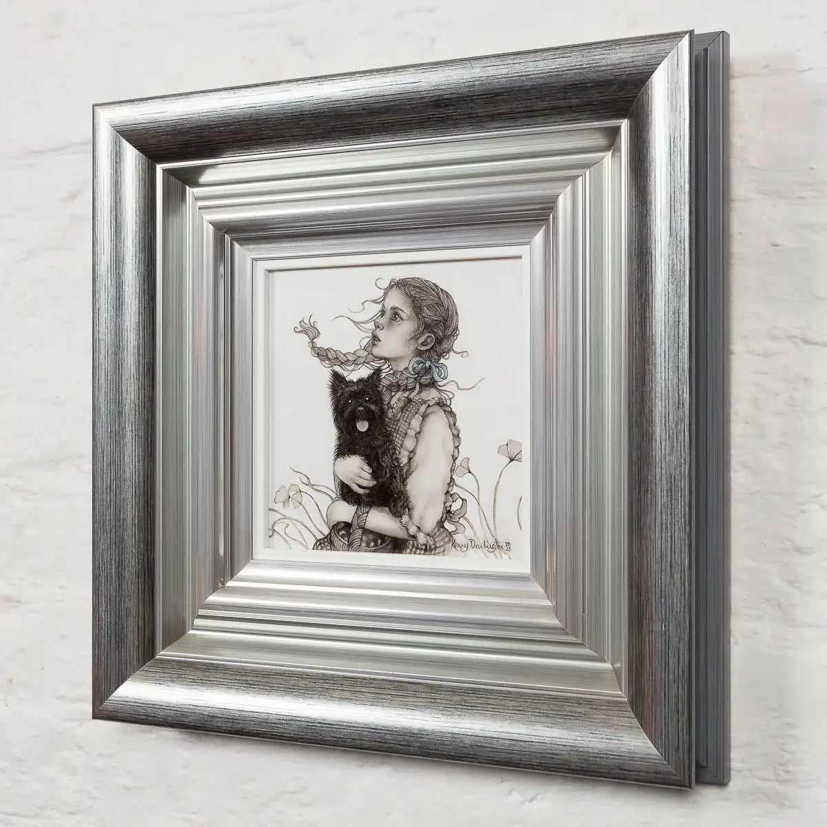 Dorothy Gale - Original - SOLD by artist Kerry Darlington - Wyecliffe Galleries