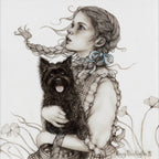Dorothy Gale - Original - SOLD by artist Kerry Darlington - Wyecliffe Galleries