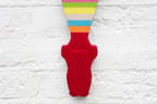 Drop The Bomb - Geo Striped - Miniature Wall Sculpture - Original
