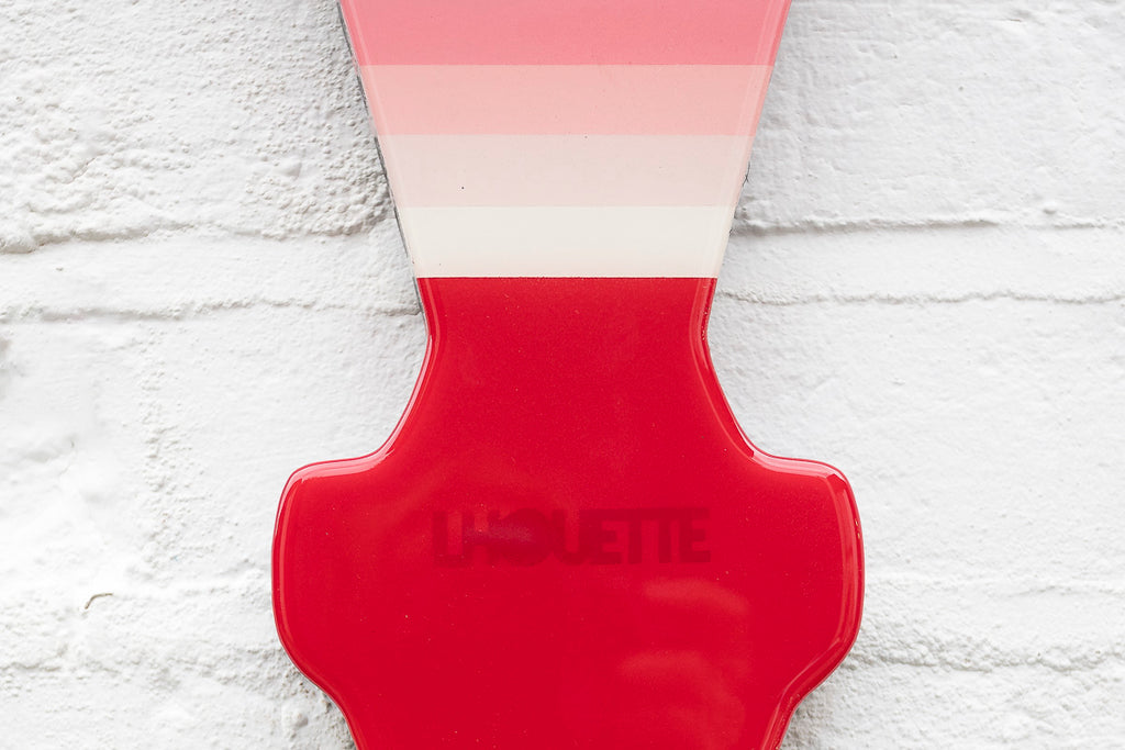 Drop The Bomb - Striped - Medium Wall Sculpture - Original