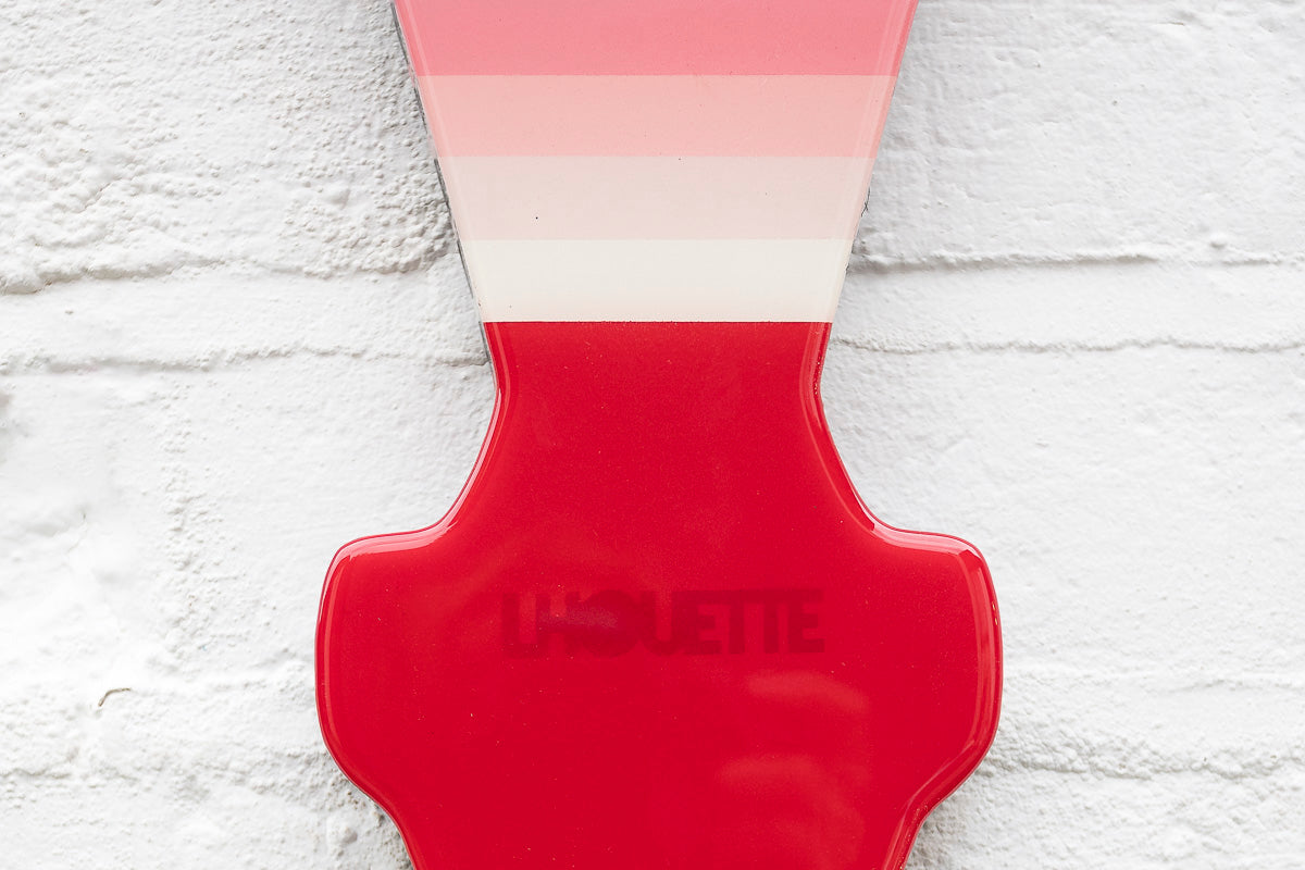 Drop The Bomb - Striped - Medium Wall Sculpture - Original