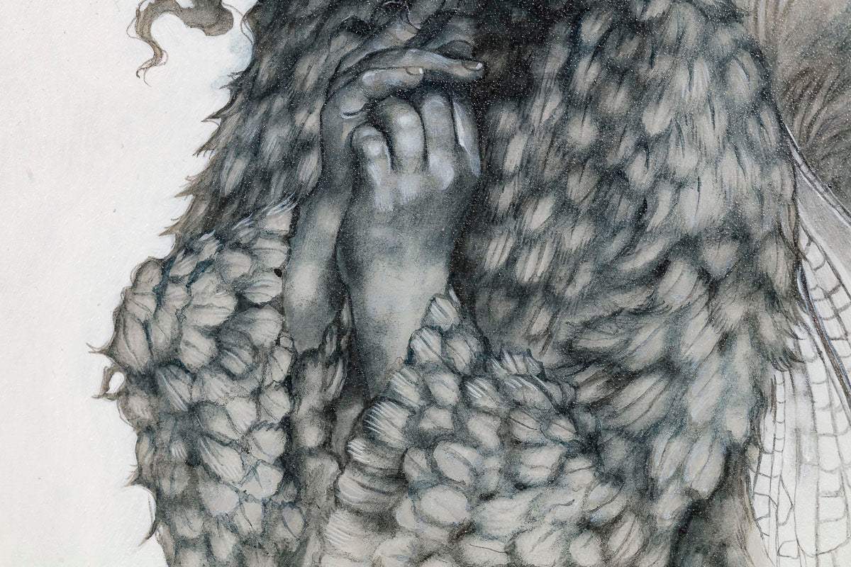 Elfenwald - Original - SOLD by artist Kerry Darlington - Wyecliffe Galleries