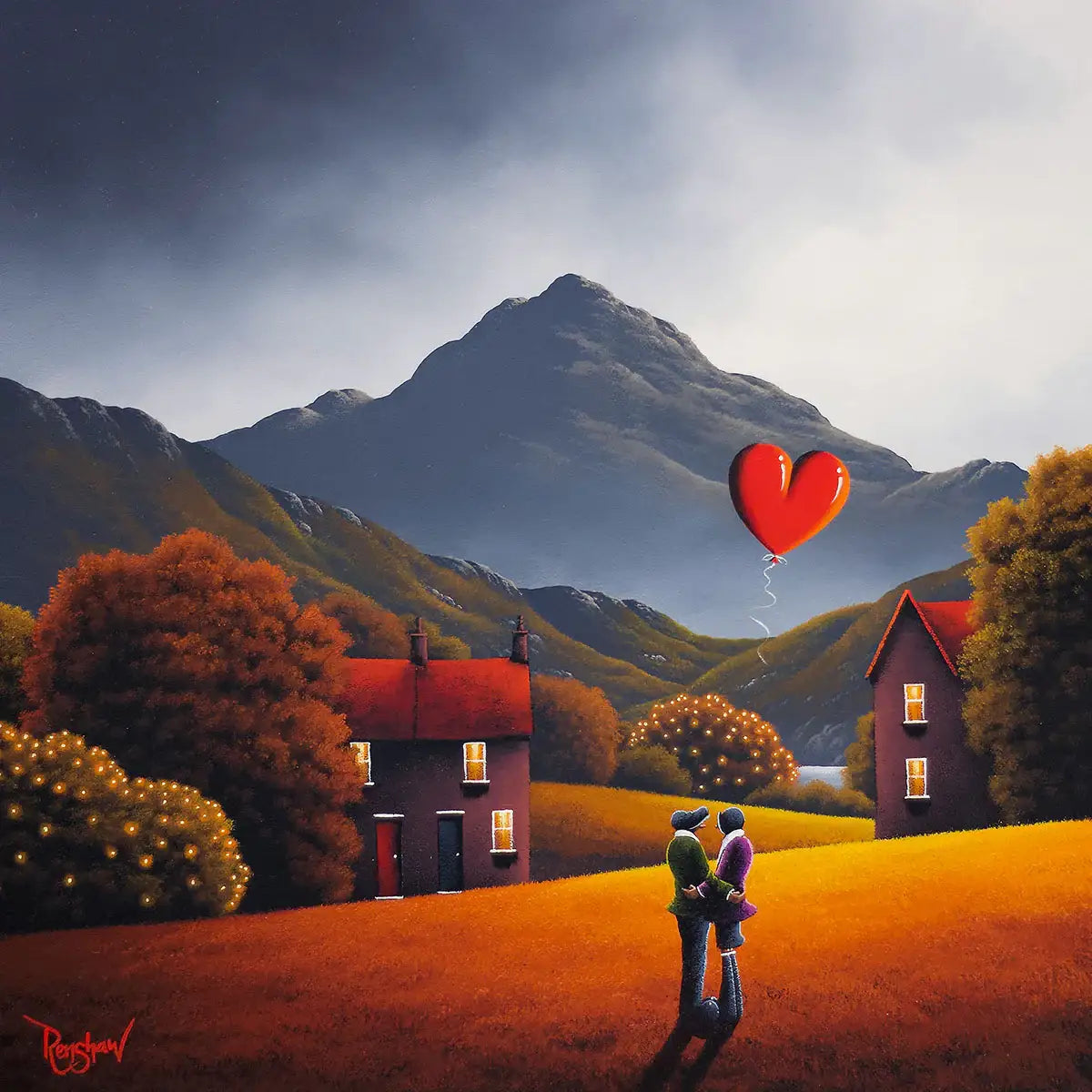 Embraced In Nature's Charm - Original