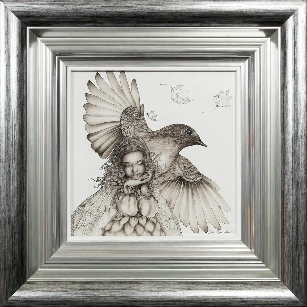 Everyone Deserves A Chance To Fly - Original by artist Kerry Darlington - Wyecliffe Galleries