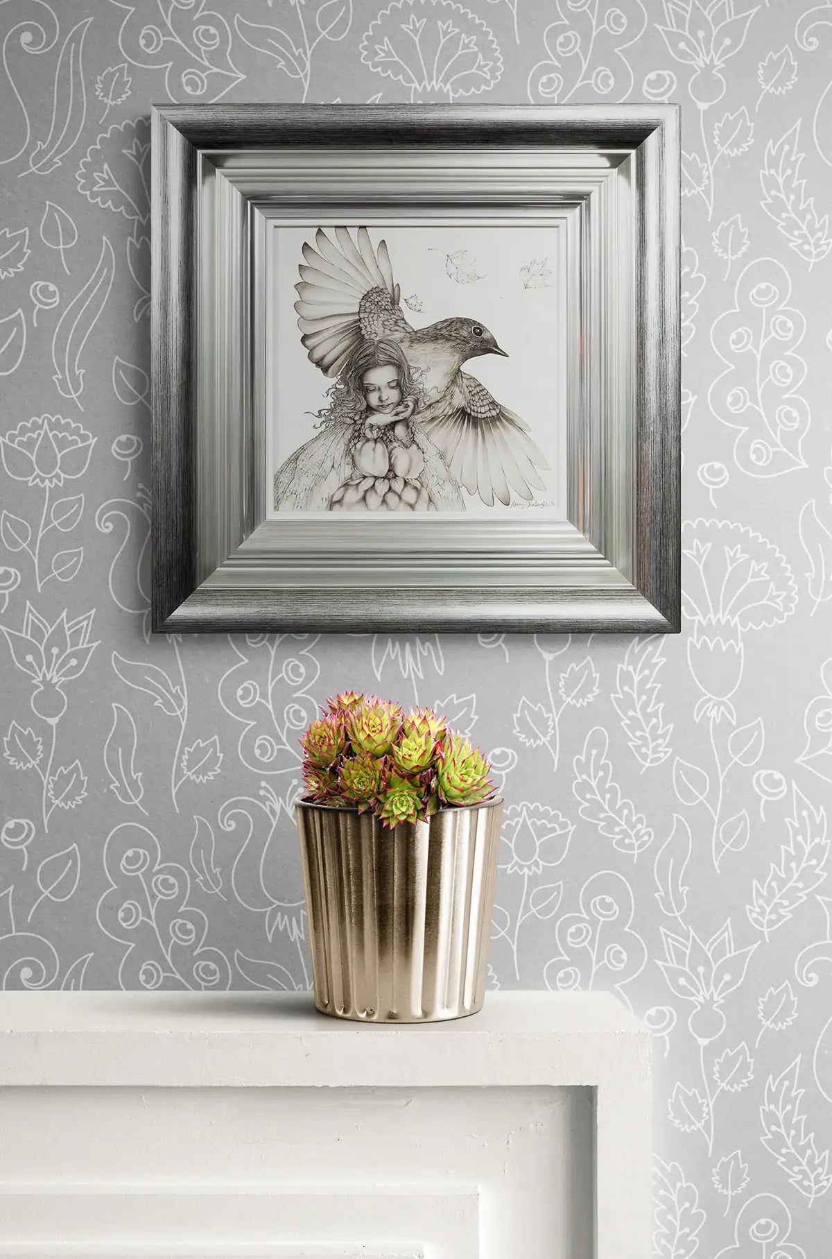 Everyone Deserves A Chance To Fly - Original by artist Kerry Darlington - Wyecliffe Galleries