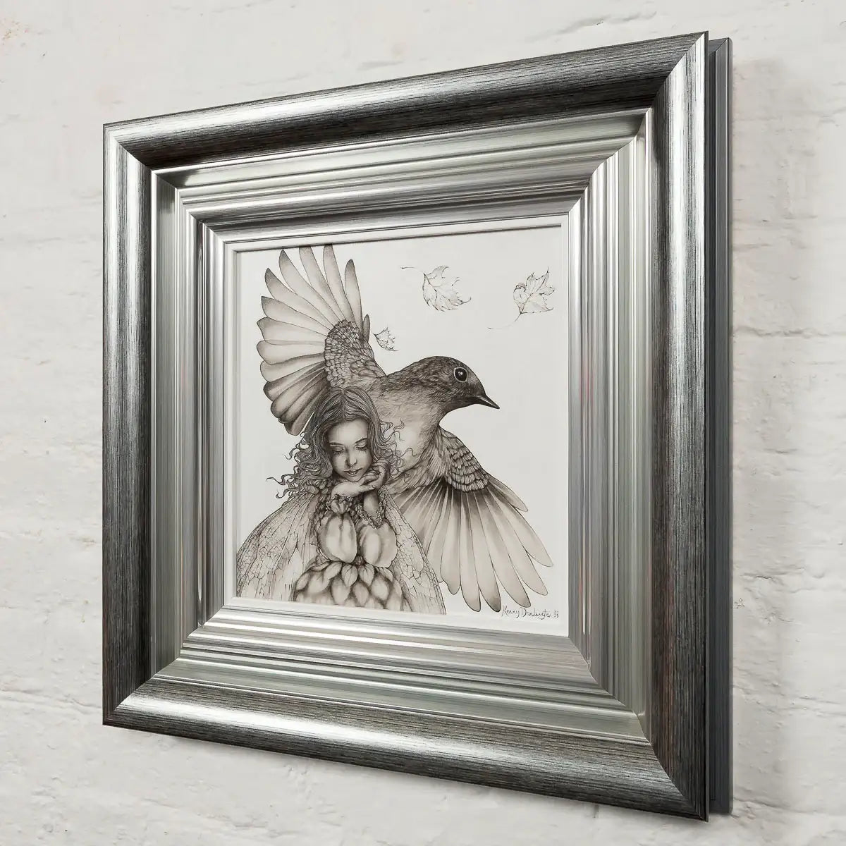 Everyone Deserves A Chance To Fly - Original by artist Kerry Darlington - Wyecliffe Galleries