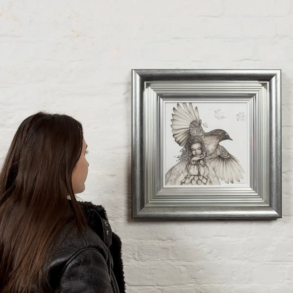 Everyone Deserves A Chance To Fly - Original by artist Kerry Darlington - Wyecliffe Galleries