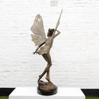 Fairy - Bronze Sculpture (Large) by artist Jim Kempton - Wyecliffe Galleries