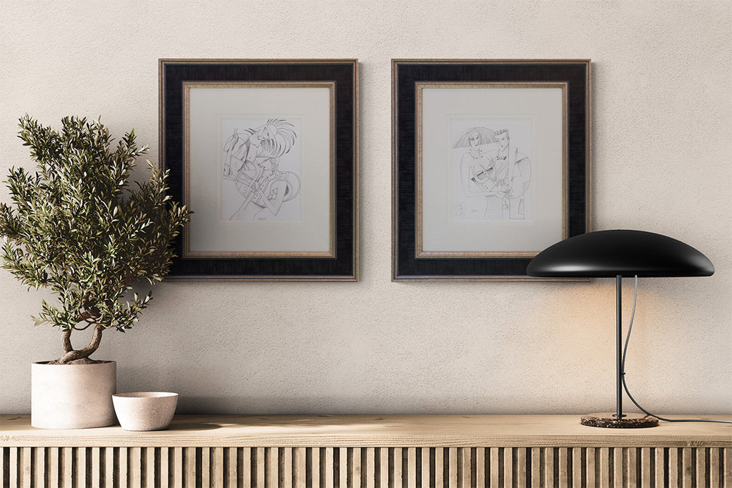 Love Twist - Original Line Study - SOLD