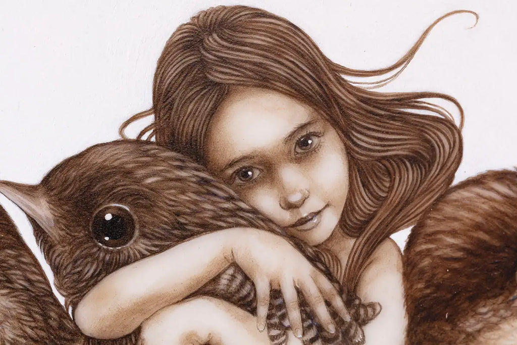 Feathered Folk - Original - SOLD