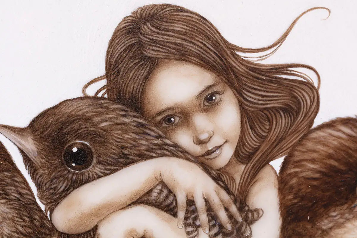 Feathered Folk - Original - SOLD