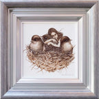 Feathered Folk - Original - SOLD