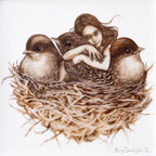 Feathered Folk - Original - SOLD