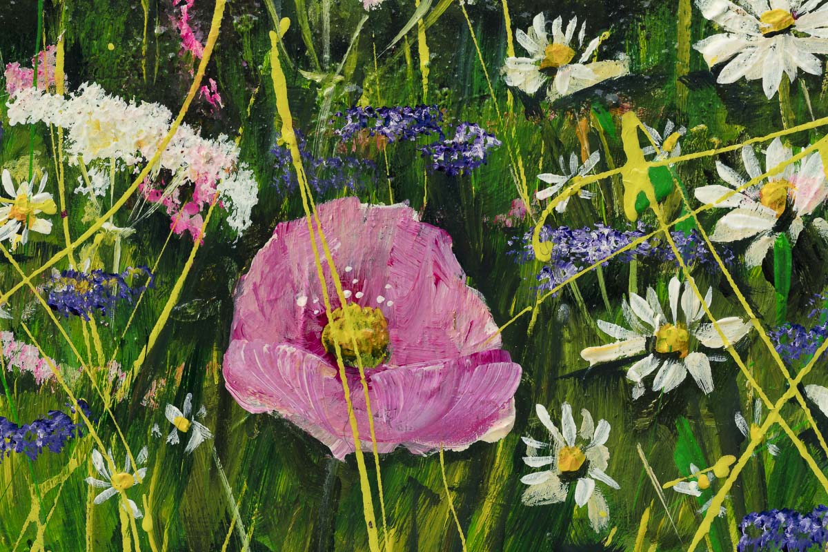 Flowers Are The Stars Of The Earth - Original