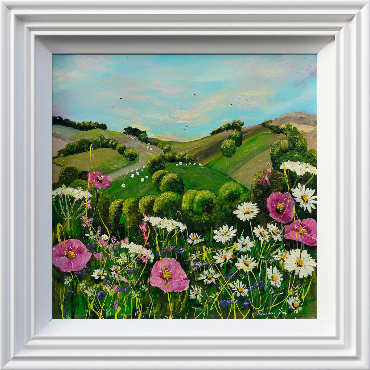 Flowers Are The Stars Of The Earth - Original