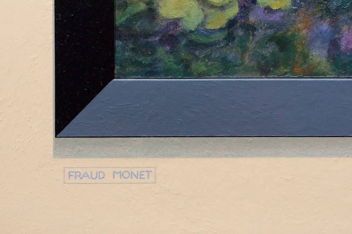Fraud Monet (Party Plonk and Nibbles) - Original