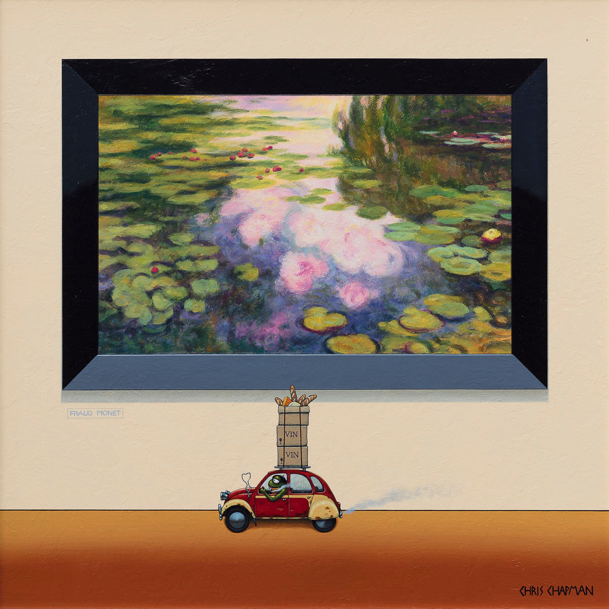 Fraud Monet (Party Plonk and Nibbles) - Original