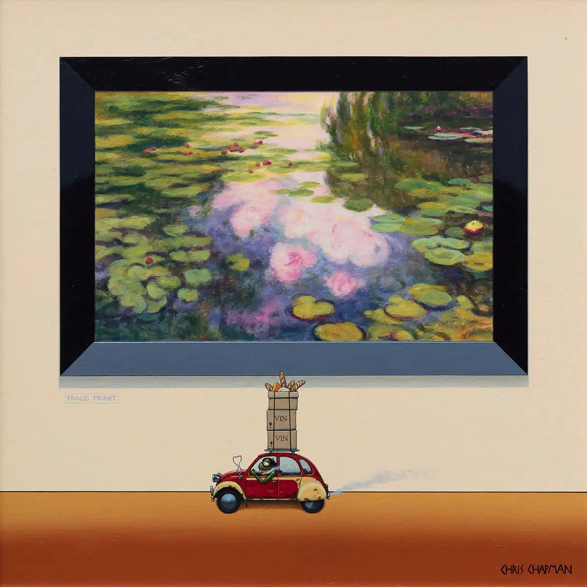 Fraud Monet (Party Plonk and Nibbles) - Original