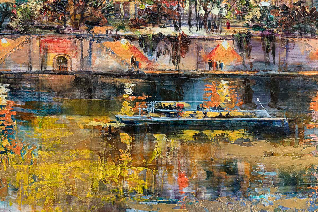 Golden Glow Of Notre Dame - Original