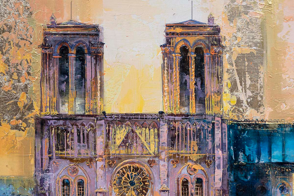 Golden Glow Of Notre Dame - Original