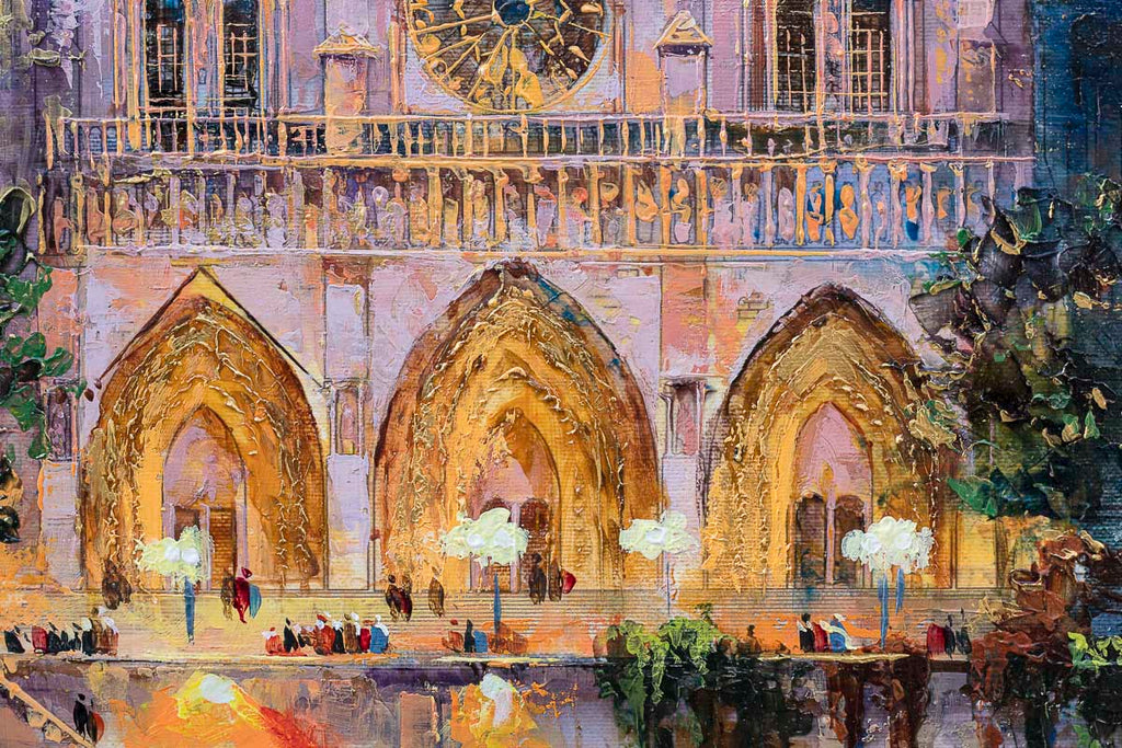 Golden Glow Of Notre Dame - Original