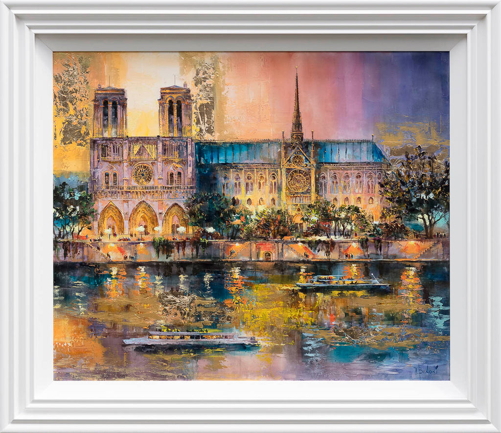 Golden Glow Of Notre Dame - Original