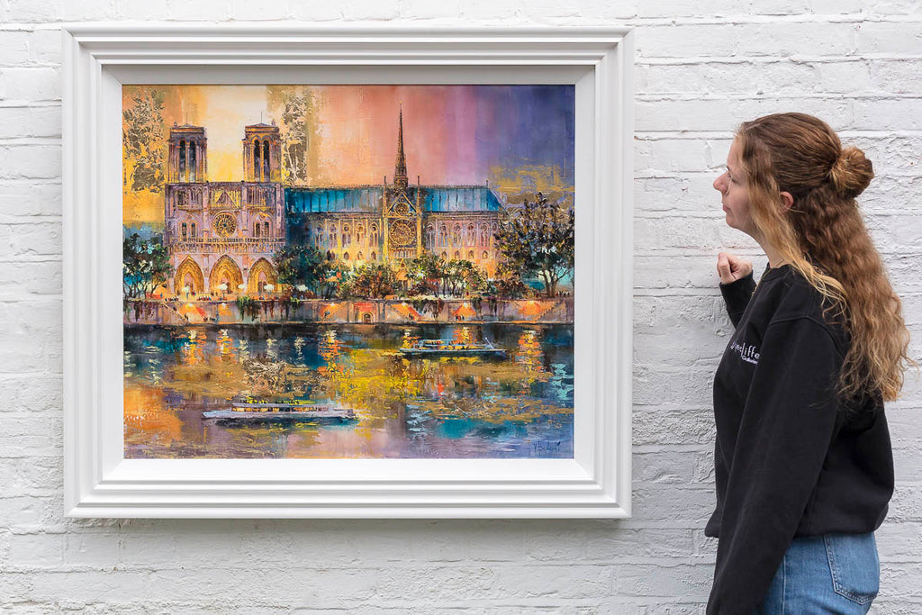 Golden Glow Of Notre Dame - Original