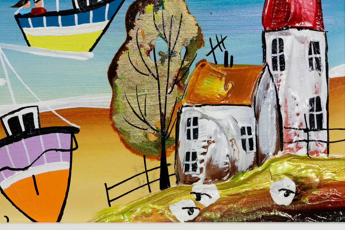 Happiness Is A Beach Day - Original - SOLD