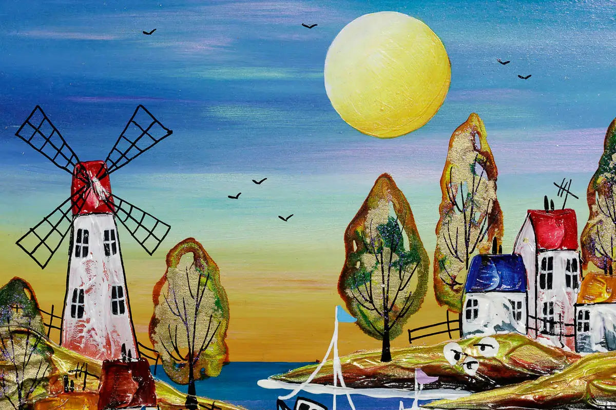 Happiness Is A Beach Day - Original - SOLD