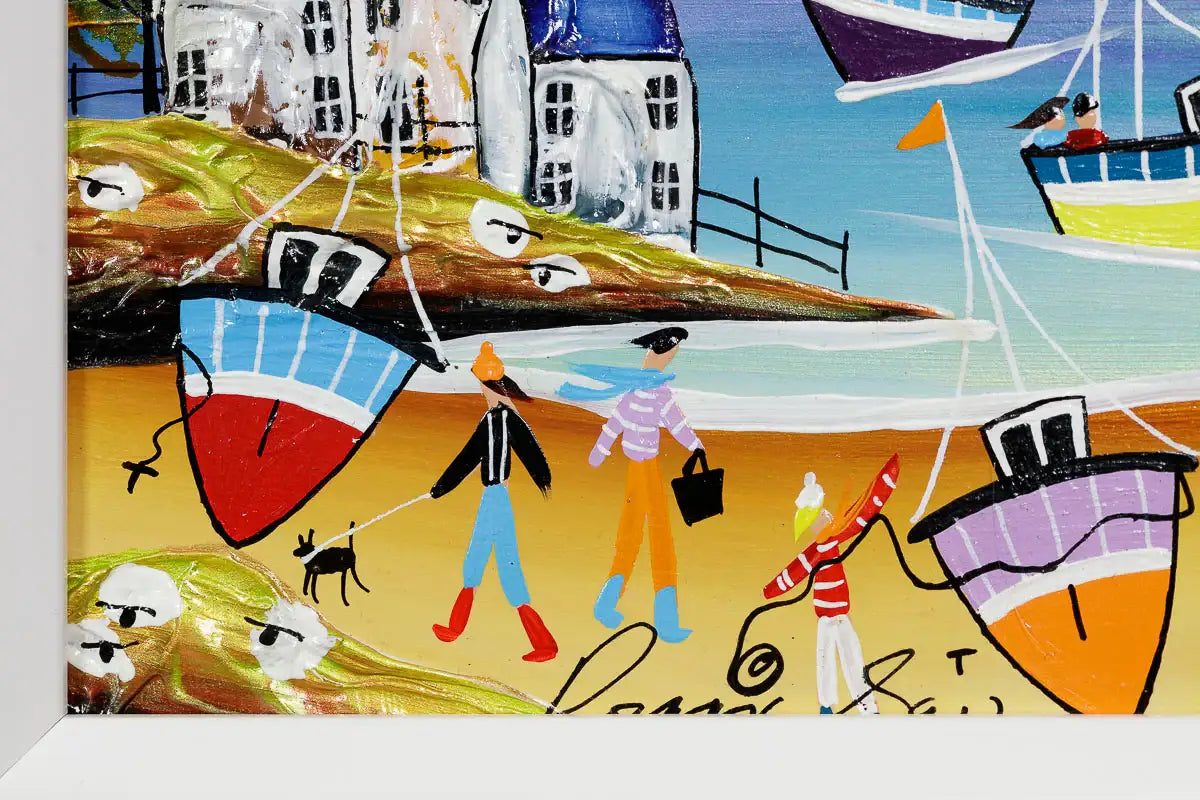 Happiness Is A Beach Day - Original - SOLD
