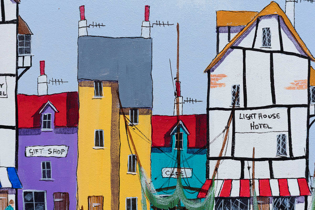 Harbour At Low Tide - Original