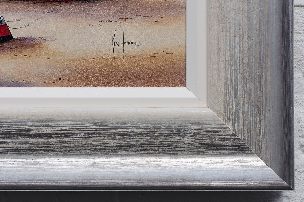 Harbour At Low Tide - Original