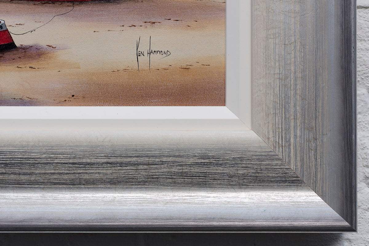 Harbour At Low Tide - Original