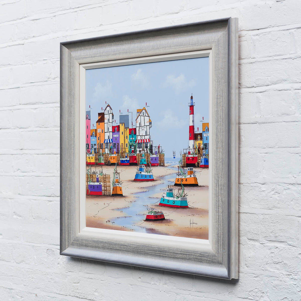 Harbour At Low Tide - Original