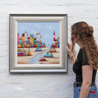 Harbour At Low Tide - Original