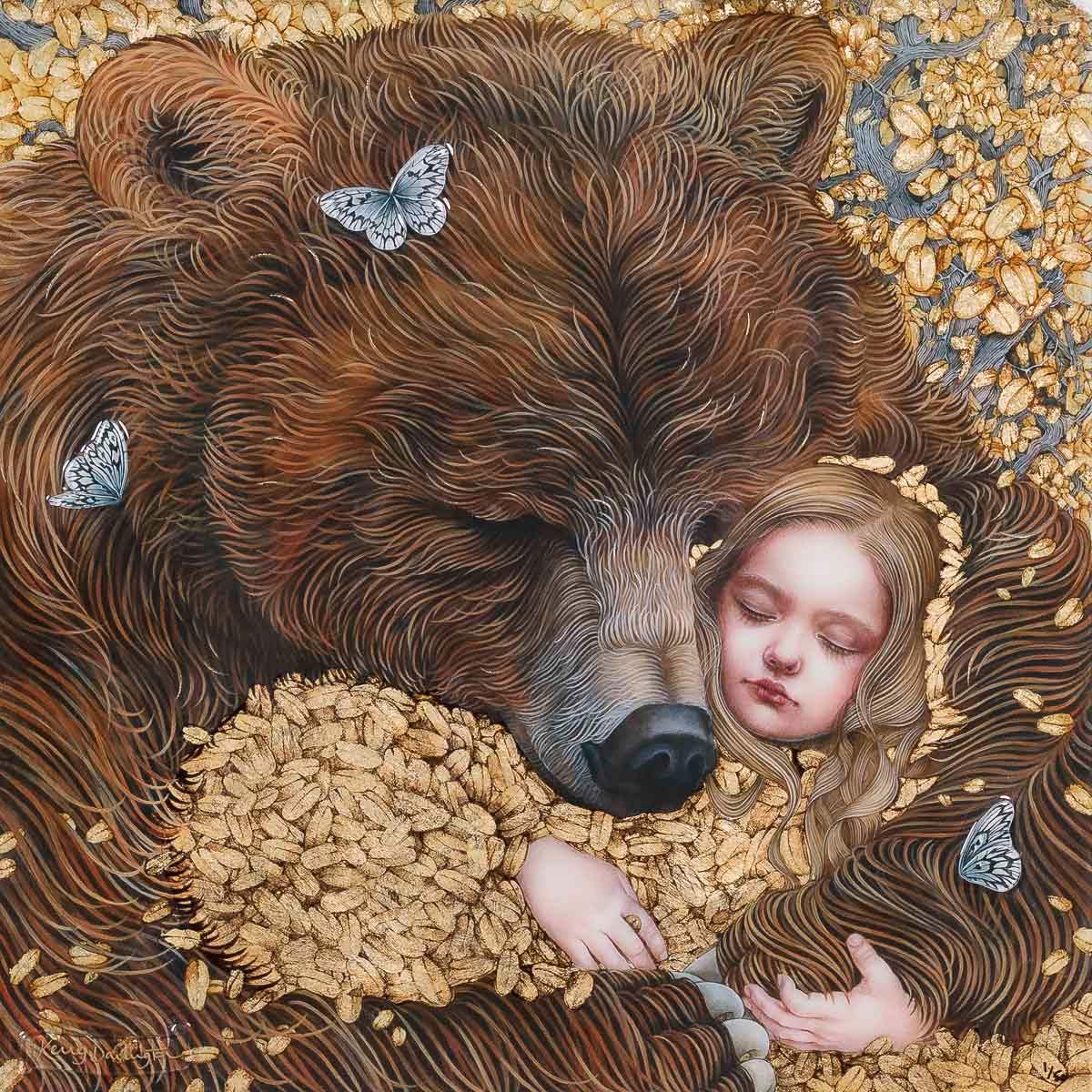 Hibernation - Edition by artist Kerry Darlington - Wyecliffe Galleries