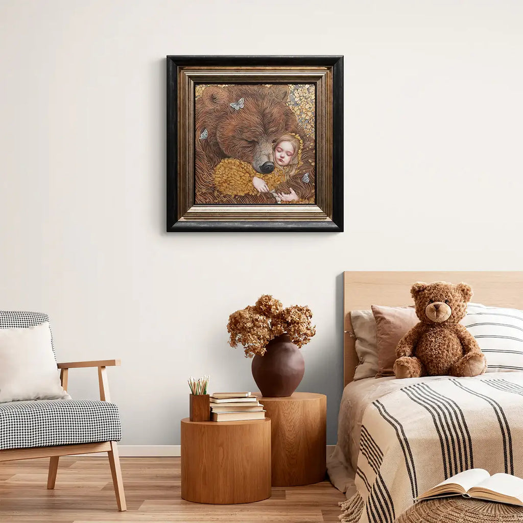 Hibernation - Original by artist Kerry Darlington - Wyecliffe Galleries