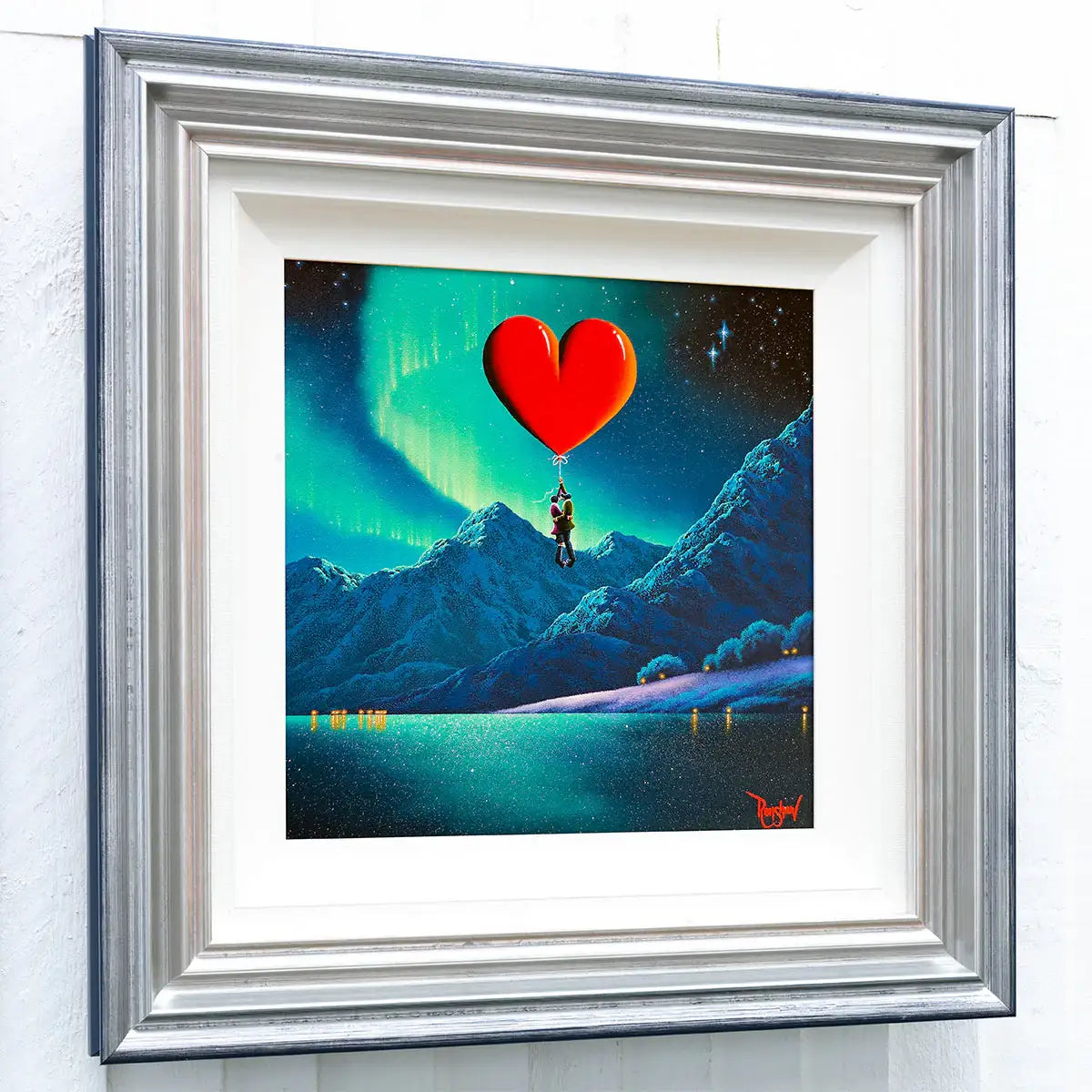 High On Love Under Aurora Skies - Original - SOLD