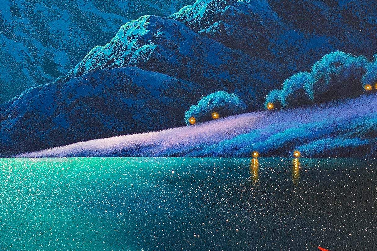 High On Love Under Aurora Skies - Original - SOLD