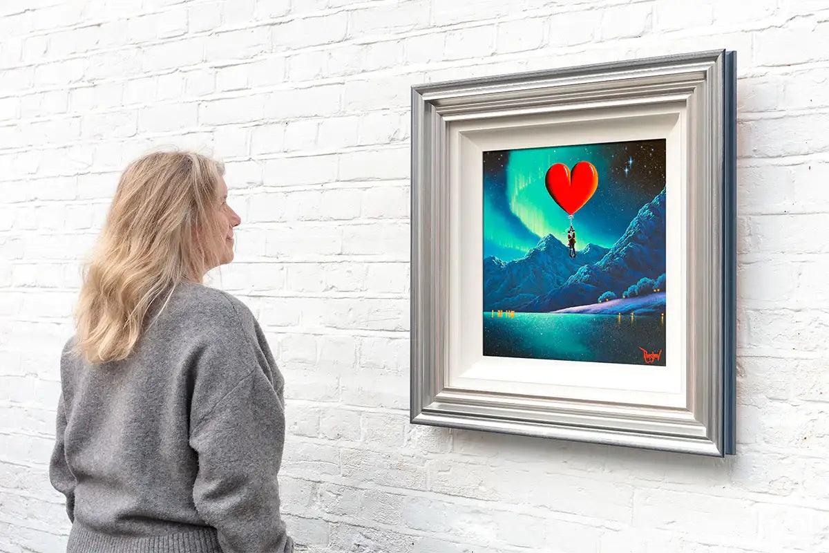 High On Love Under Aurora Skies - Original - SOLD