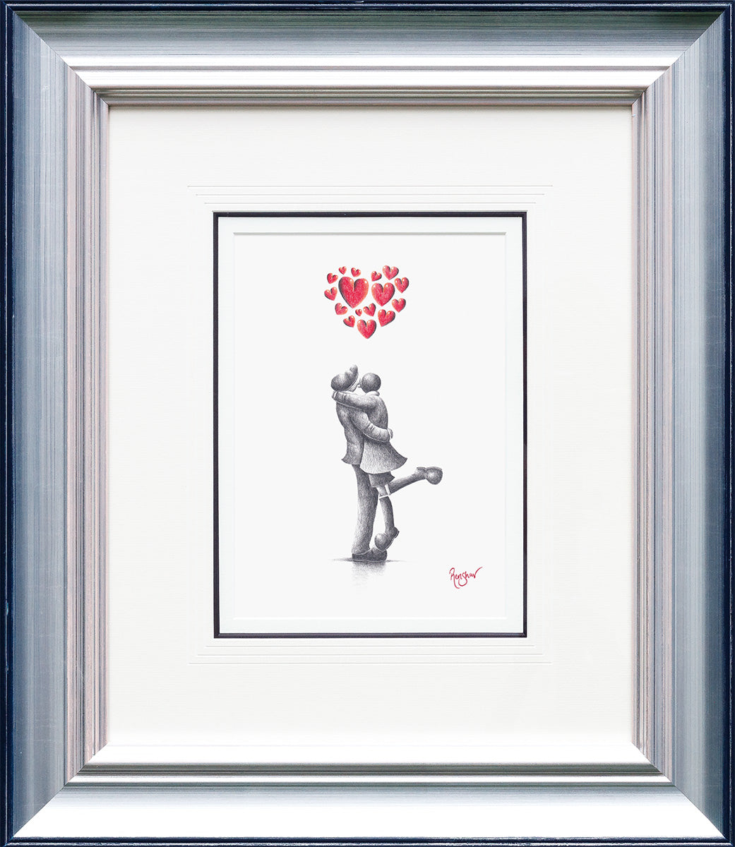 Hugs And Kisses - Original Sketch