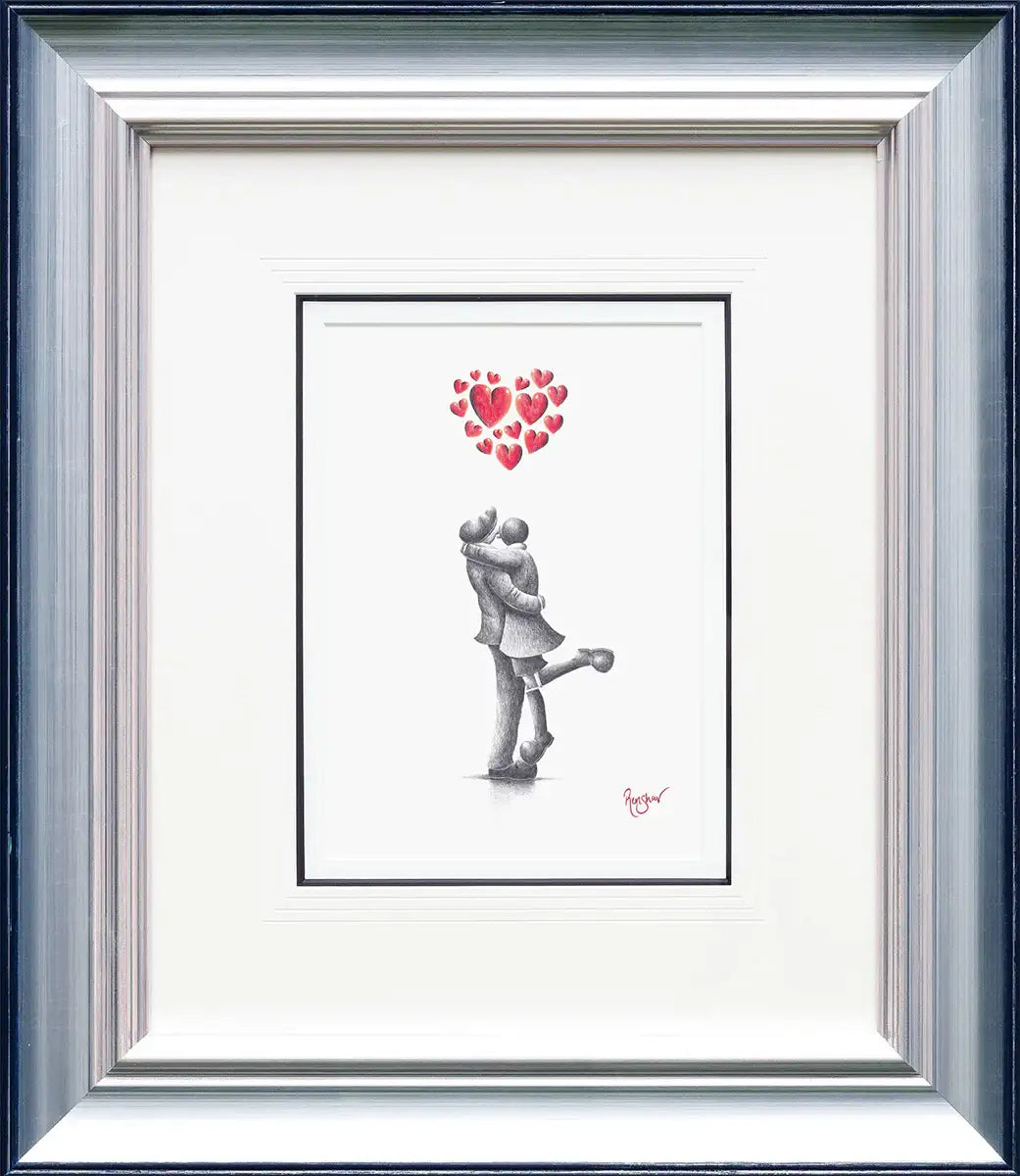 Hugs And Kisses - Original Sketch - SOLD